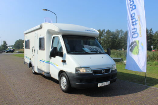 Chausson Flash 08 2.3 JTD 110 PK Half-integraal, Motor-airco, Fransbed, Zonnepaneel, Ruime zit voor. Draaistoelen, Bj. 2006